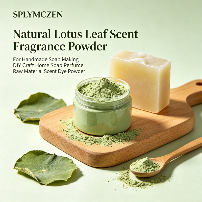 Home Fragrance Candles - SPLYMCZEN Lotus Leaf Fragrance Powder Natural