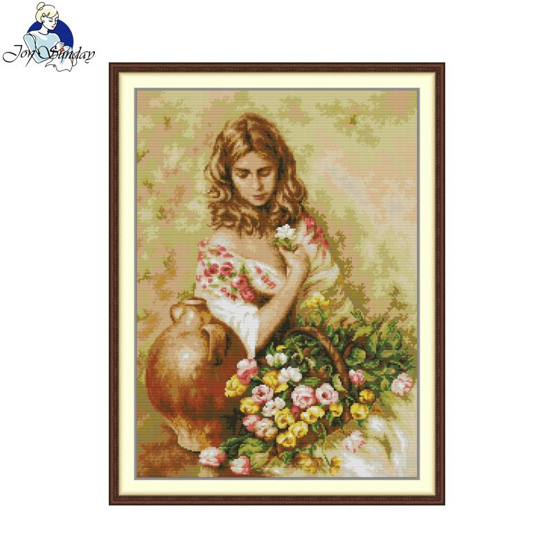 Home Fragrance Brands - Joy Sunday Floral Fragrance Cross Stitch