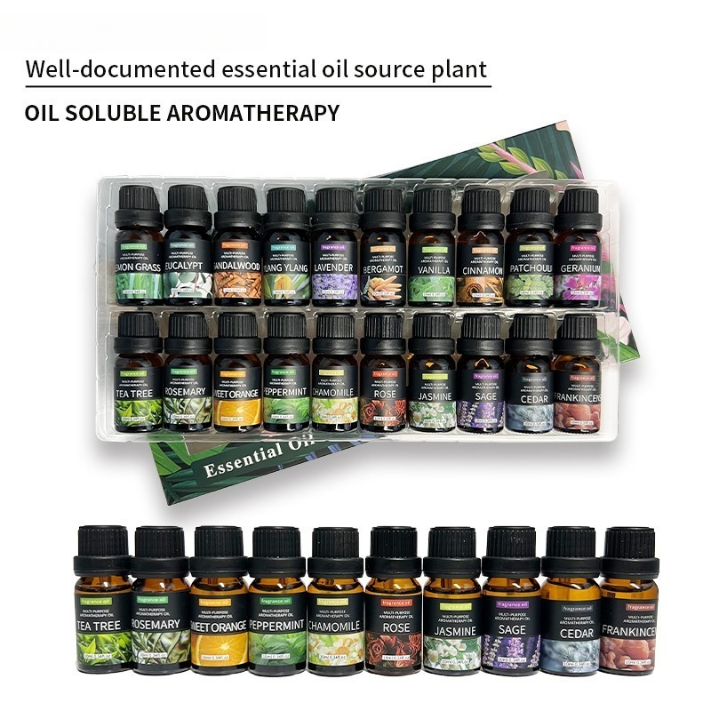 Home Fragrance Jasmine - 20 Kinds Aromatherapy Essential Oils Set