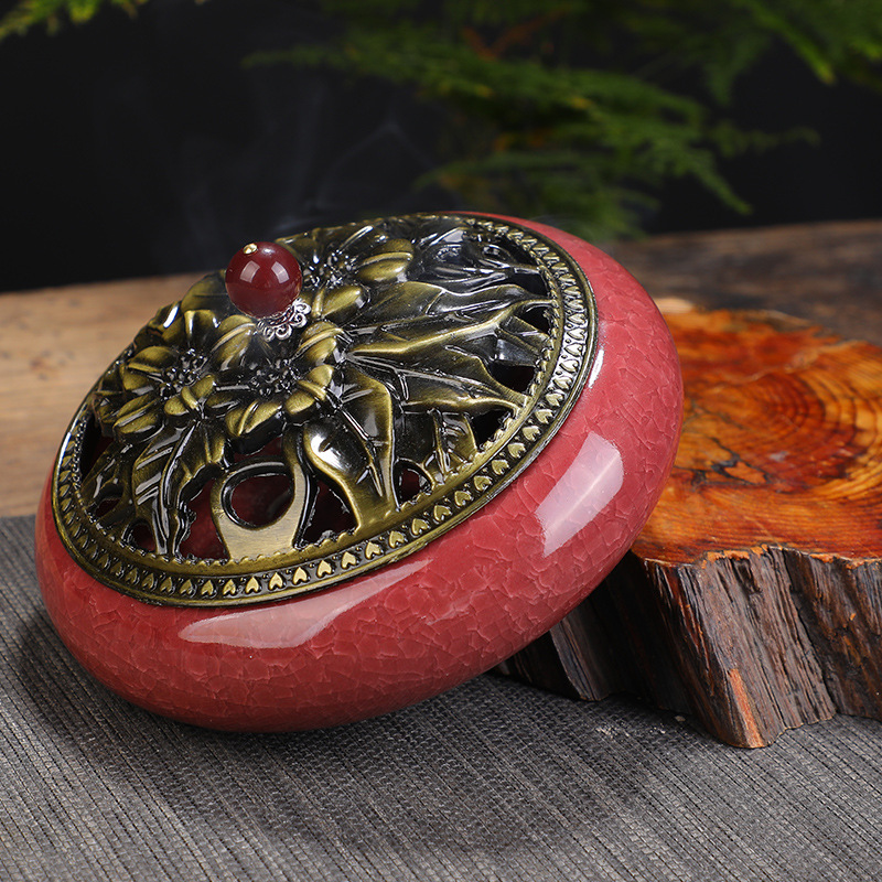 12 hours large Mosquito Coil i - Incense Cone Holder ulasan dan harga