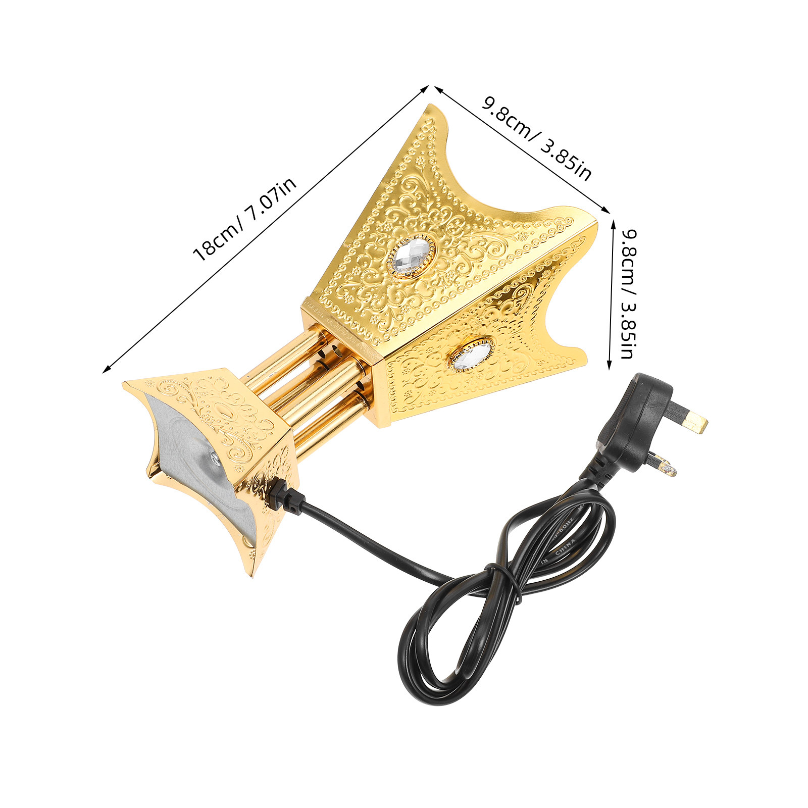 Portable Electric Aroma Incens - Incense Cone Holder ulasan dan harga