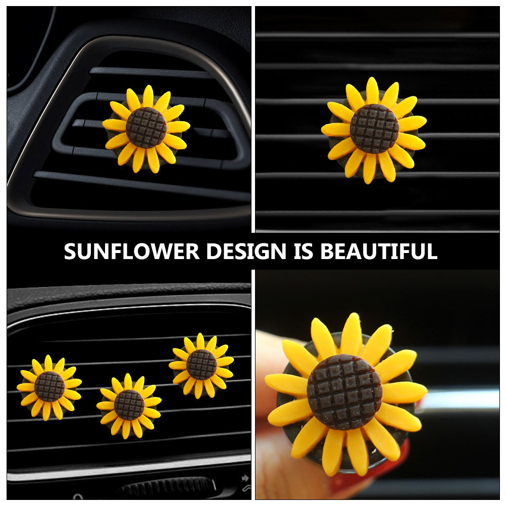 2Pcs Sunflower Car Aromatherap - Home Fragrance Tool ulasan dan harga