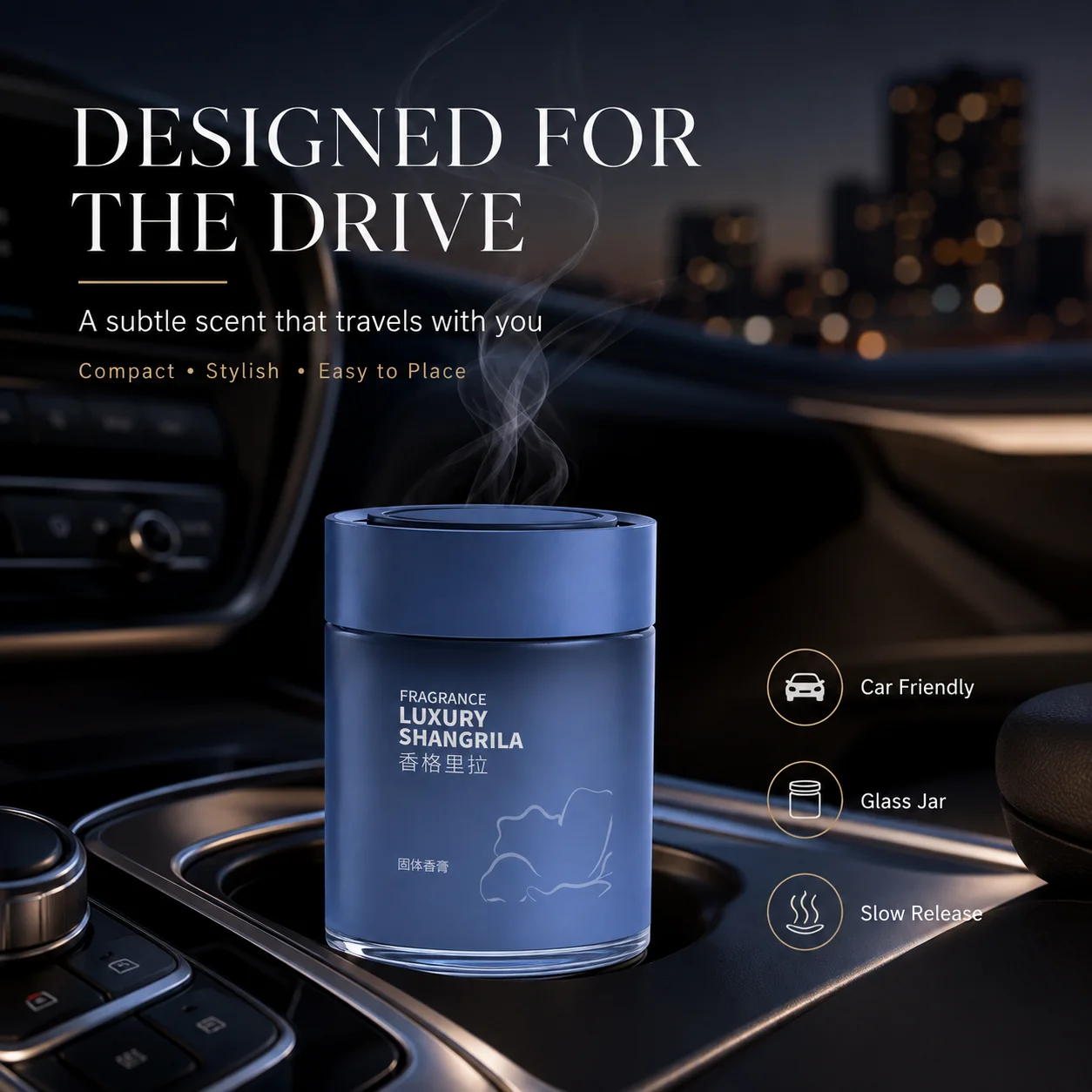 200g Solid Car Air Freshener F - Home Fragrance Gel ulasan dan harga