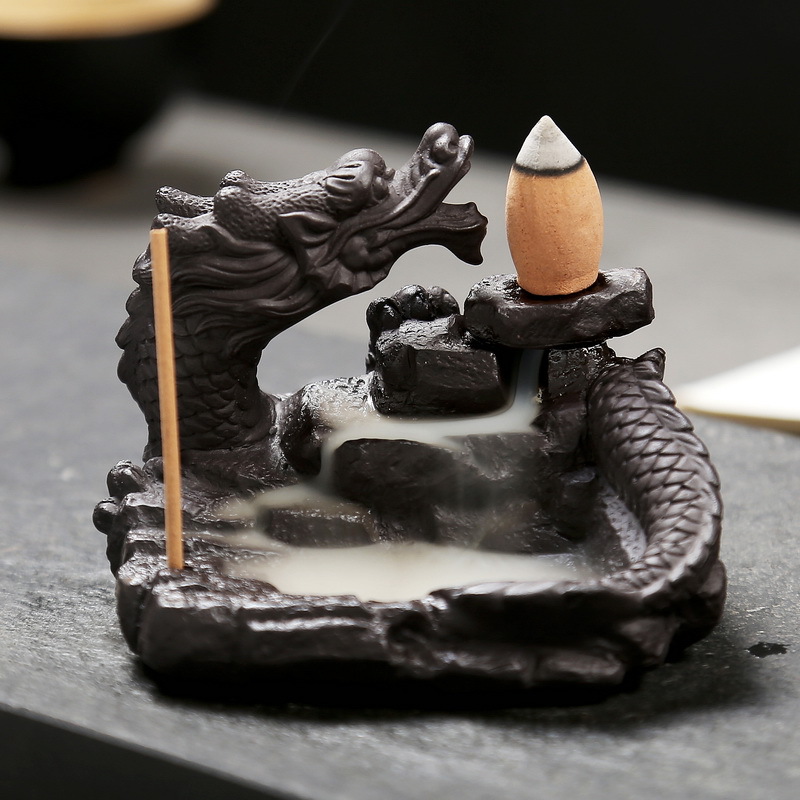 Hot Ceramic Dragon Incense Hol - Smokeless Incense Stick ulasan dan harga
