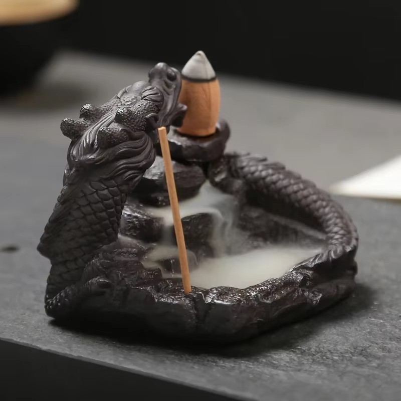 Hot Ceramic Dragon Incense Hol - Smokeless Incense Stick ulasan dan harga