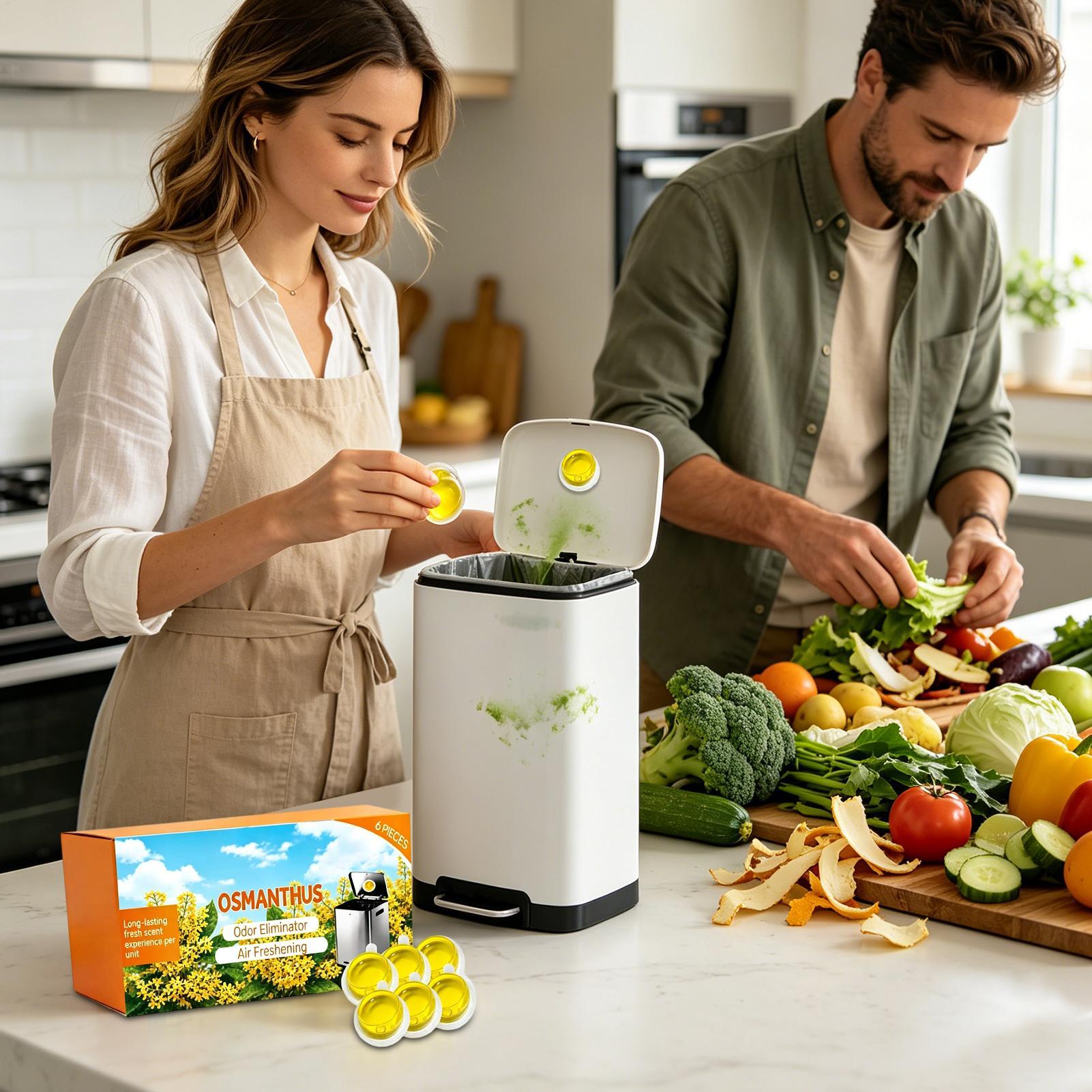 Garbage Can Freshener 6 Pieces - Home Fragrance Gel ulasan dan harga