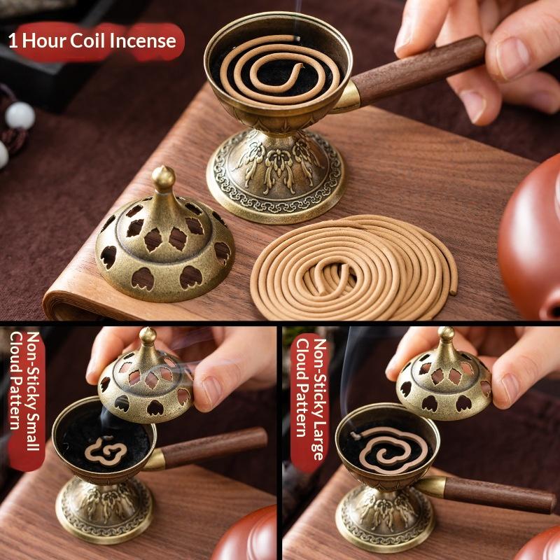 Handheld Rotating Incense Burn - Incense Cone Holder ulasan dan harga