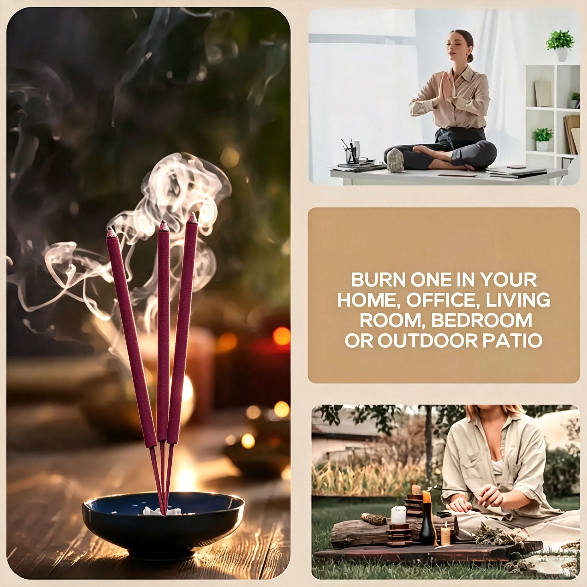 7/13/21 Large Garden Incense S - Smokeless Incense Stick ulasan dan harga