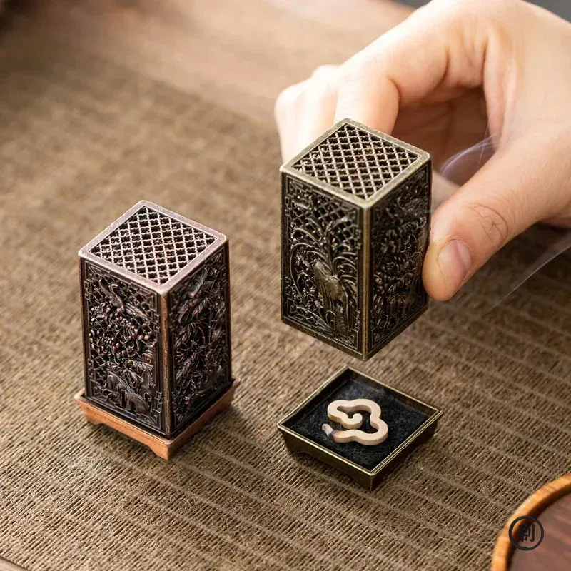 Square Vertical Incense Burner - Incense Cone Holder ulasan dan harga