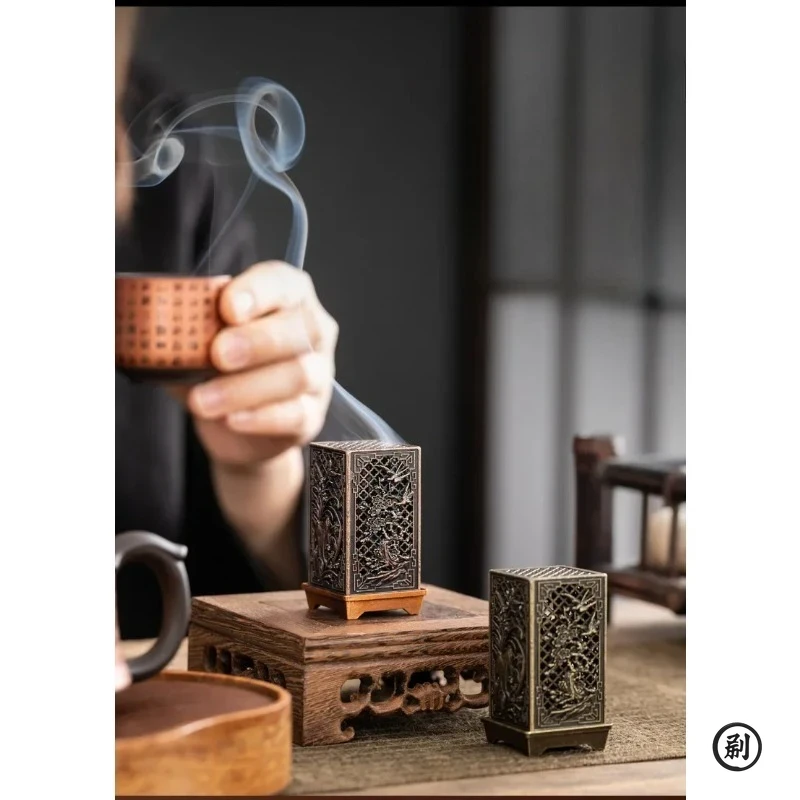 Square Vertical Incense Burner - Incense Cone Holder ulasan dan harga