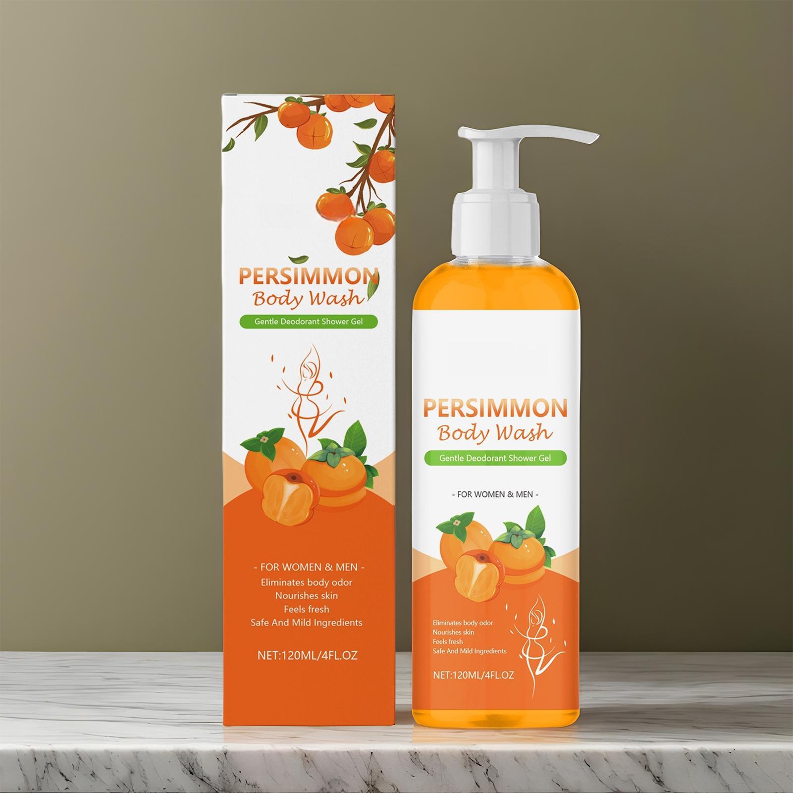 120ml Persimmon Body Wash Body - Home Fragrance Gel ulasan dan harga