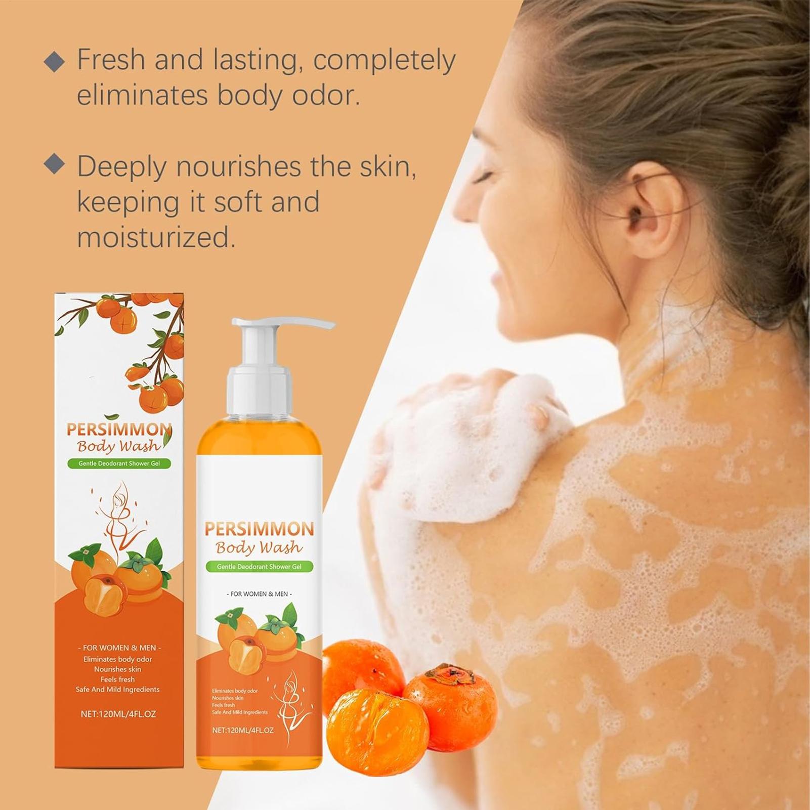 120ml Persimmon Body Wash Body - Home Fragrance Gel ulasan dan harga