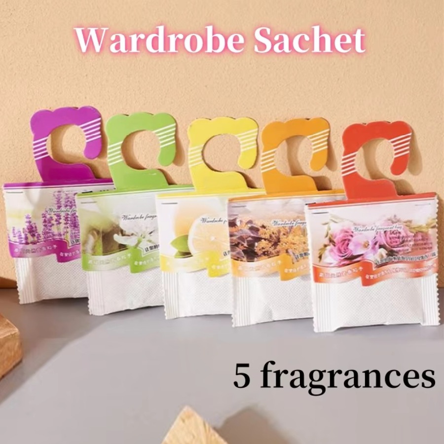 5pcs Wardrobe Fragrance Sachet - Home Fragrance Jasmine ulasan dan harga