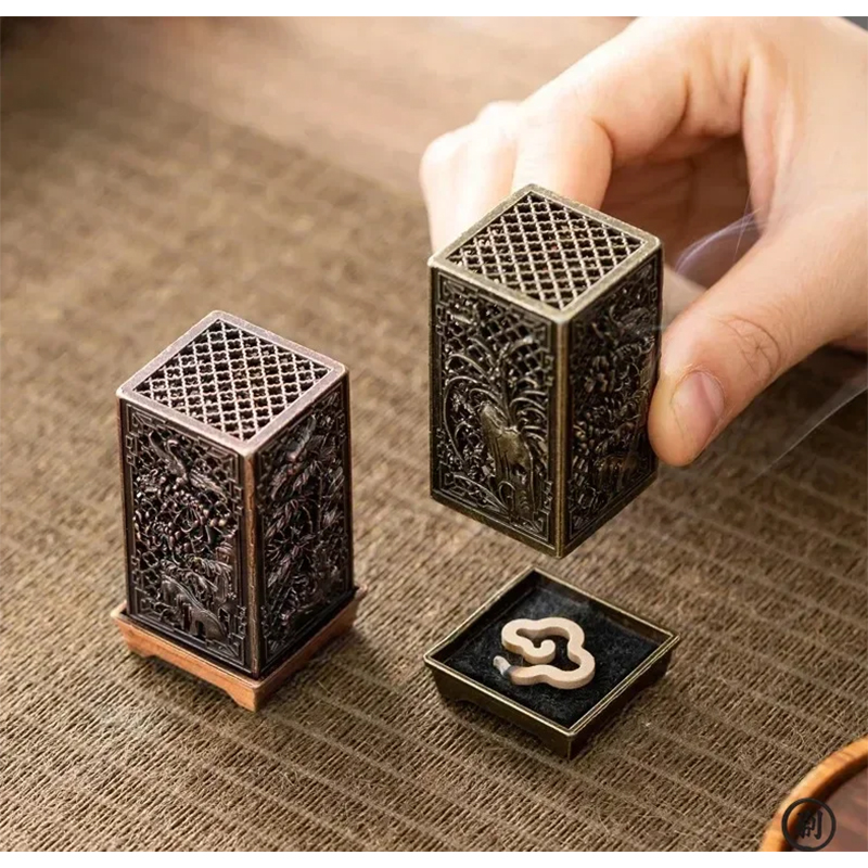 Square Vertical Incense Burner - Incense Cone Holder ulasan dan harga