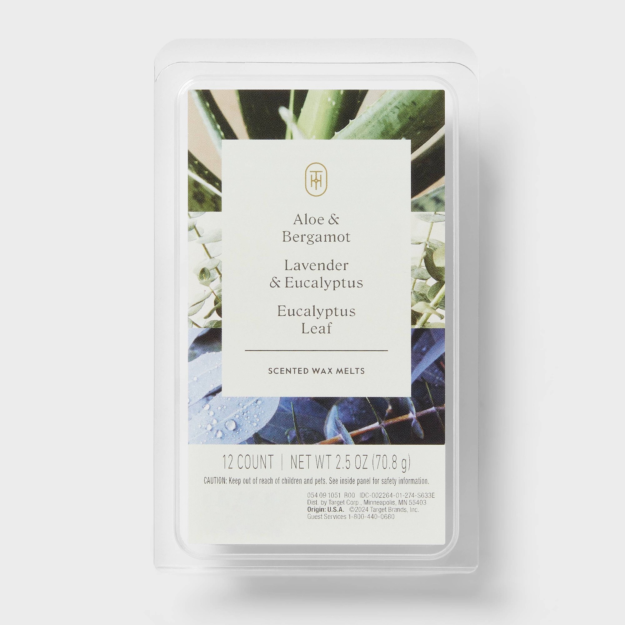 24ct Botanical Scented Wax Mel - Home Fragrance Eucalyptus ulasan dan harga