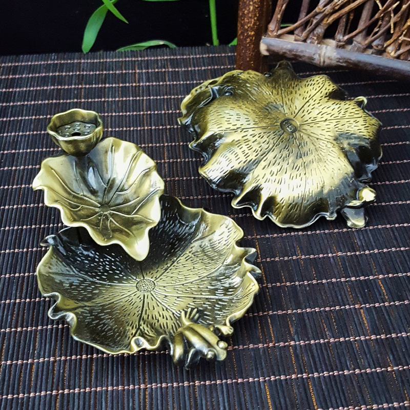 Big Metal Frog or Fish Waterfa - Incense Cone Holder ulasan dan harga