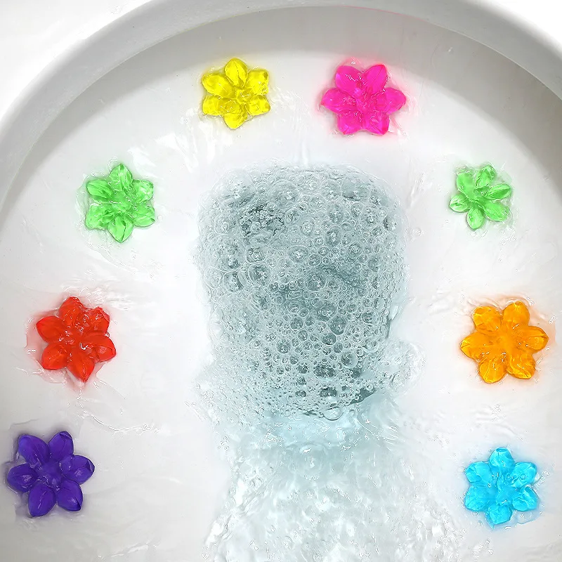 1/20pcs Flower Toilet Cleaner  - Home Fragrance Gel ulasan dan harga