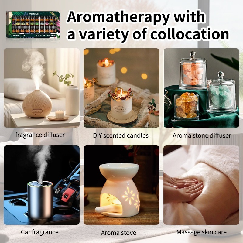 20 Kinds Aromatherapy Essentia - Home Fragrance Jasmine ulasan dan harga