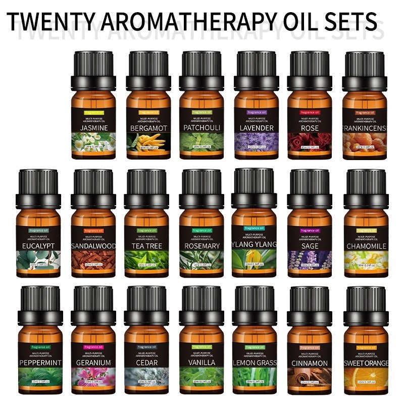 20 Kinds Aromatherapy Essentia - Home Fragrance Jasmine ulasan dan harga