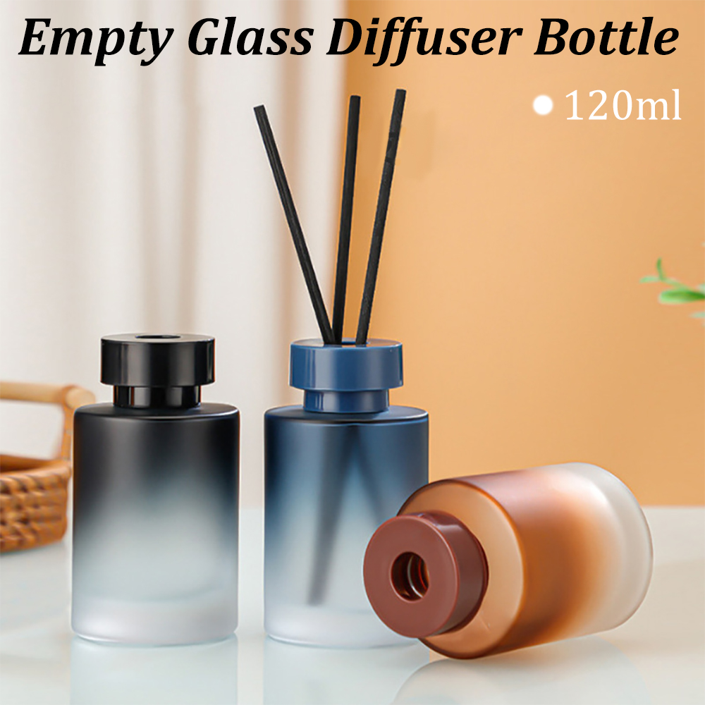 120ML Empty Glass Diffuser Bot - Home Fragrance Tool ulasan dan harga