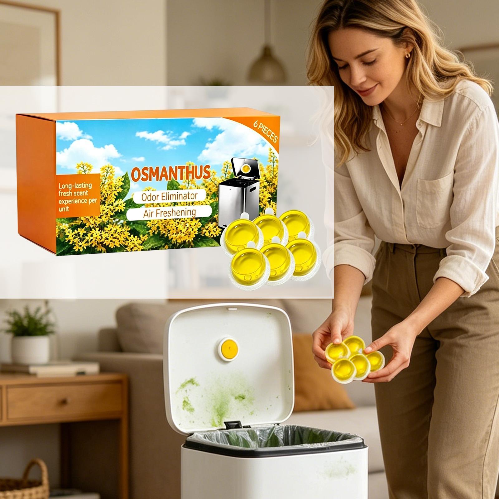 6PC Garbage Can Deodorizer, Lo - Home Fragrance Gel ulasan dan harga