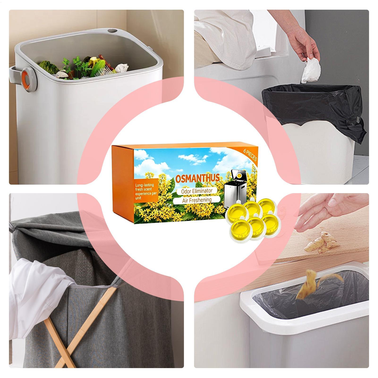 6PC Garbage Can Deodorizer, Lo - Home Fragrance Gel ulasan dan harga